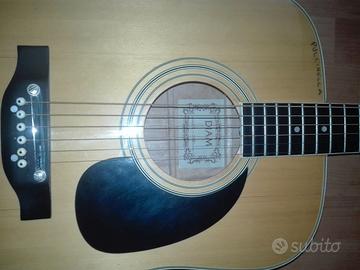 chitarra acustica elettrificata