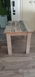 tavolo in legno non smontabile