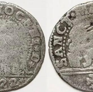Venezia Rara Alvise III Mocenigo 10 soldi 1722 ag