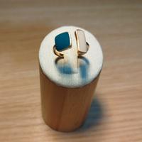 Anello Regolabile a doppia pietra 