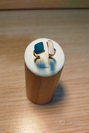 Anello Regolabile a doppia pietra 