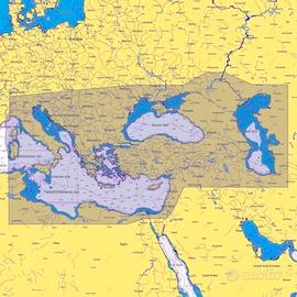 C-MAP REVEAL Mediterranean Black Caspian Seas EM-Y