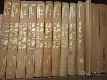 enciclopedia maglia e cucito Curcio 
