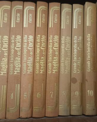 enciclopedia maglia e cucito Curcio 