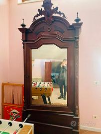 ARMADIO D'EPOCA LEGNO SCURO