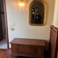 Cassapanca in legno massello