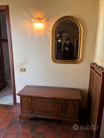 Cassapanca in legno massello