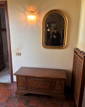 Cassapanca in legno massello