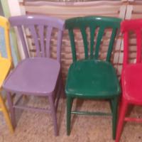 Sedie legno vintage 
