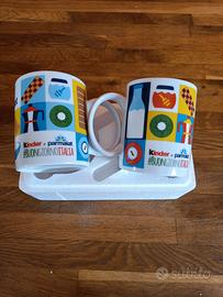 set 2 tazze colazione Kinder 