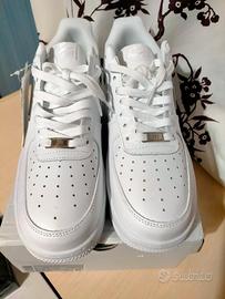 Nike Air Force 1 bianche, taglia 44
