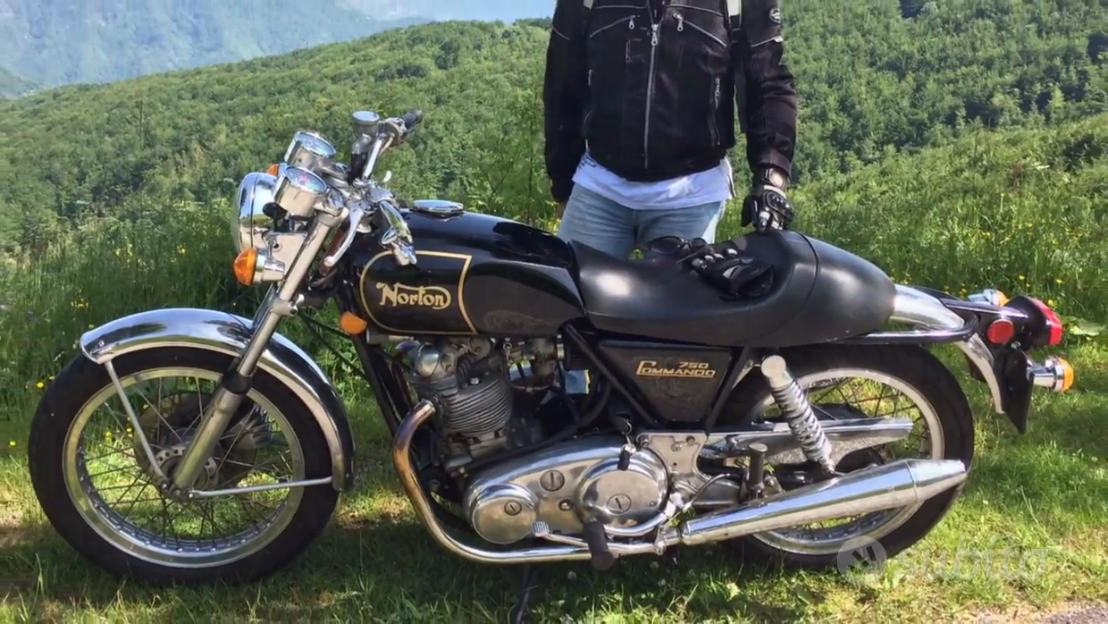 Norton Custom Café racer usata in vendita