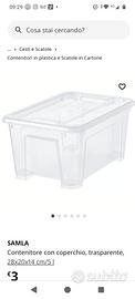 contenitore in plastica ikea
