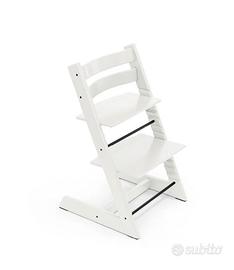 sedia seggiolone STOKKE mod. TRIPP TRAPP  BIANCA