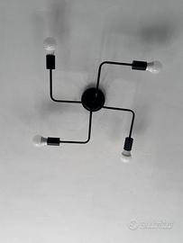 Lampadario nero
