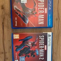 Spiderman Ps4+ Spiderman 2 Ps5