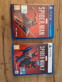 Spiderman Ps4+ Spiderman 2 Ps5