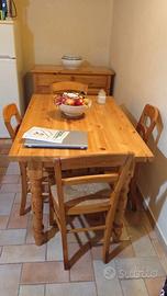 mobili abete massello