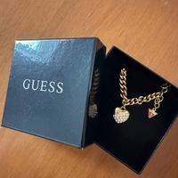 Bracciale Guess con strass cuore