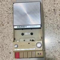 Registratore a Cassette "Derby" * RARO, VINTAGE