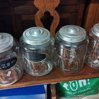  barattoli per spezie in vetro