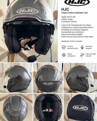 Casco motoHJC CON BLUETOOTH