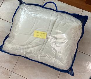 Piumino bianco singolo cm 200 per cm 155