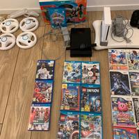 Nintendo wii wiiU gamepad e giochi