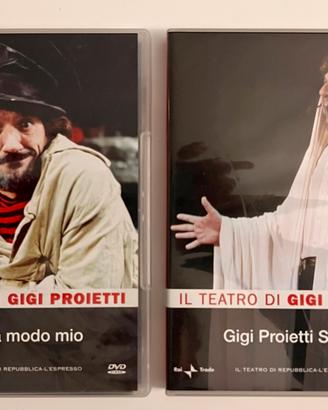 Gigi Proietti DVD teatro – 2 spettacoli completi