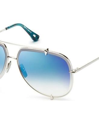 Dita Talon argento lenti blue