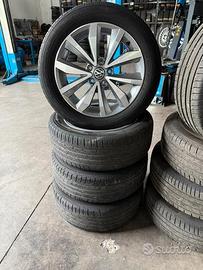 Cerchi Volkswagen T-Roc + gomme 215/55R17