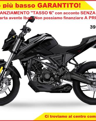Voge Brivido 125 R - TOTAL BLACK-