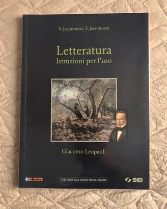 Letteratura istruzioni per l’uso “ Leopardi “