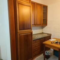 CUCINA LEGNO MASSELLO MODULI-NO ELETTRODOMESTICI