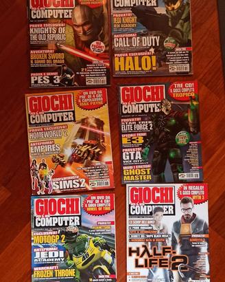 Lotto 10 riviste Giochi per il Mio Computer 2003