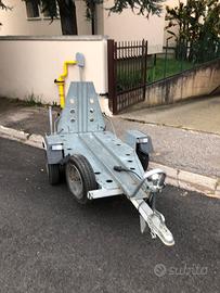 Carrello rimorchio portamoto