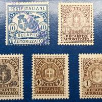 RECAPITO AUTORIZZATO 1928 - 1945