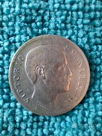 Moneta Vittorio Emanuele III 1lira 1906