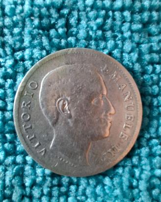 Moneta Vittorio Emanuele III 1lira 1906