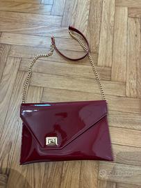 Borsa bordeaux lucido Primadonna