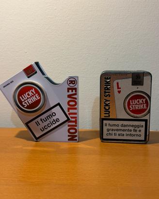 LUCKY STRIKE REVOLUTION + TIN METALLO VINTAGE