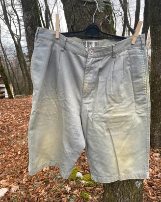 Pantalone corto uomo in cotone – effetto vintage