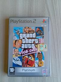 PlayStation 2 - GTA vice city Platinum