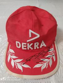 cappellino Ferrari firmato da Michael Schumacher 
