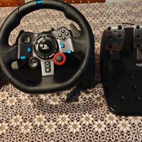 Volante  Logitech G29 + cambio ad h a 6 marce