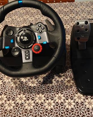 Volante  Logitech G29 + cambio ad h a 6 marce