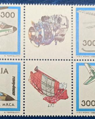 REPUBBLICA 1982 Aerei - 2ª emissione