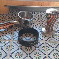 portafiltro aperto caffe+pressino+dosatore 51mm