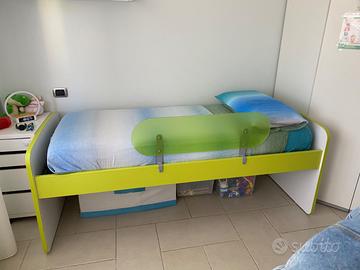 Letto Colombini con ruote