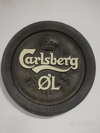 Carlsberg OL targa in rilievo